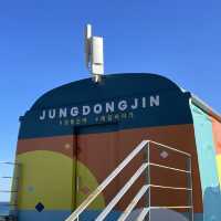 정동진 바라보며 레일바이크 데이트