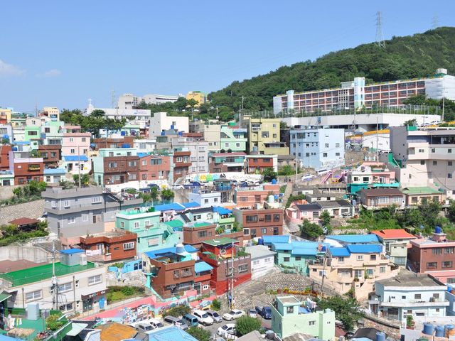 與小王子同坐甘川洞文化村