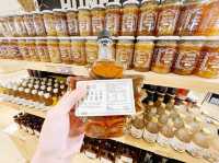 Shop at an organic food market