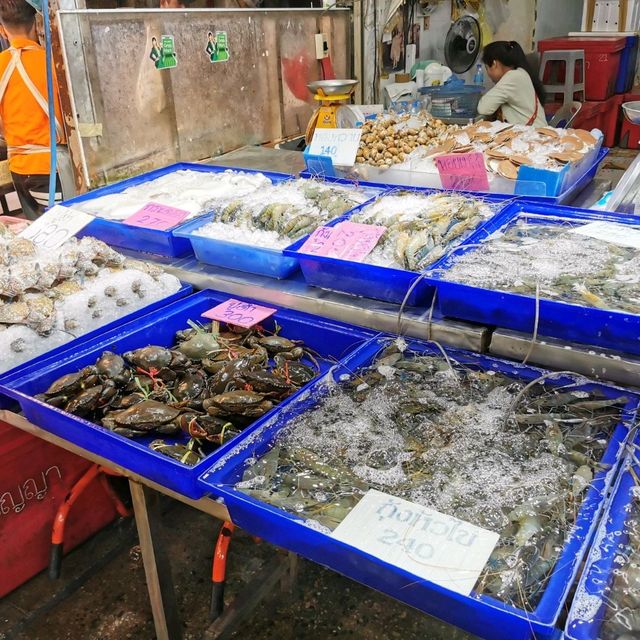 芭堤雅平價海鮮市場