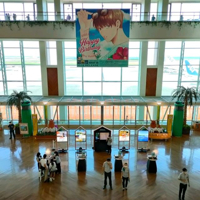 【沖縄 那覇】那覇空港に到着ですー🏝️🪸🏝️