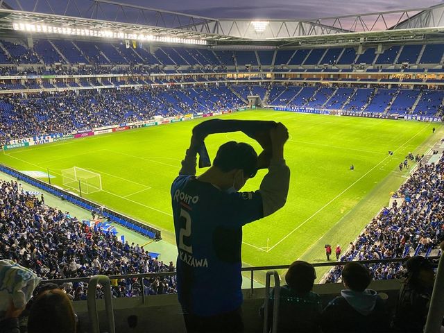 일본 오사카의 축구팀 감바 오사카 직관
