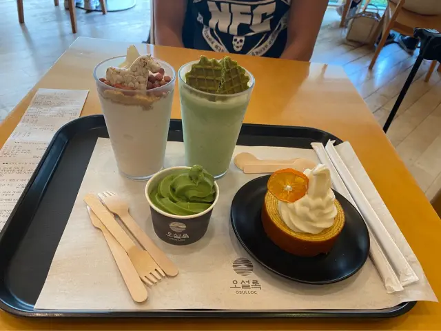 Osulloc Cafe in Jeju