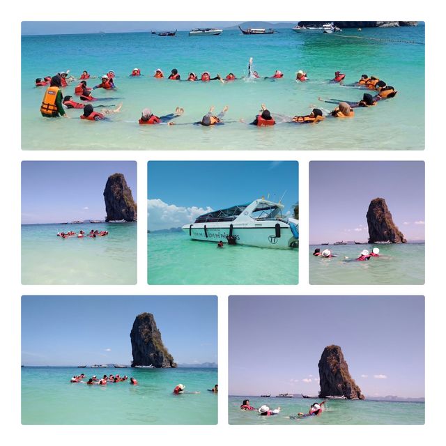 ว่ายน้ำที่เกาะปอดะ