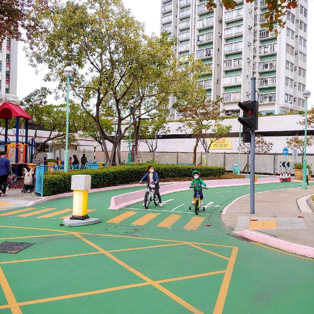 沙田交通安全公園 遊戲中學習遵守道路規則