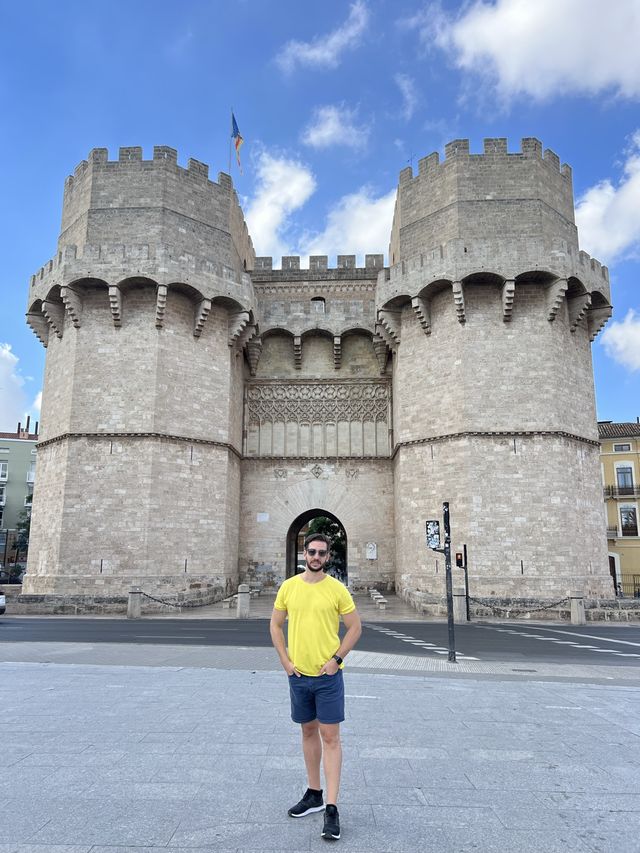 The gates to Valencia’s old city 