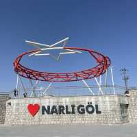 土耳其遊記 Cappadocia 綠線行程 - 土耳其最大的火口湖 Narlıgöl Crater Lake