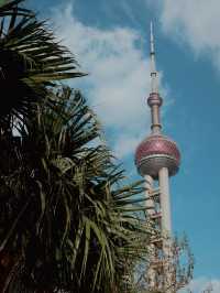 The Oriental Pearl Tower, Shanghai 🇨🇳✈️🌍