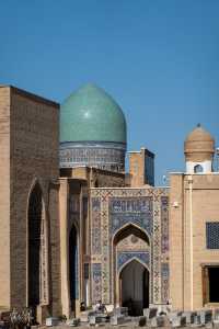 Samarkand, the magnificent city shining on the ancient Silk Road.