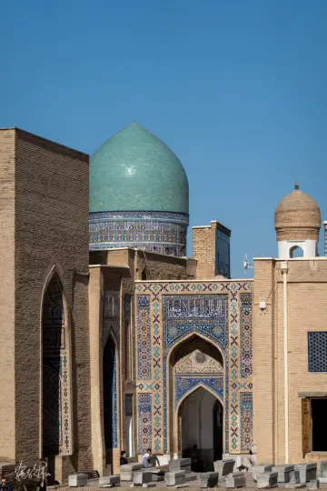 Samarkand, the magnificent city shining on the ancient Silk Road.