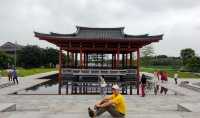 "The main building of the Quyi Garden, where performers soar like birds and fly like wings."