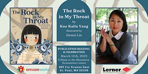 Kao Kalia Yang Book Launch - The Rock in My Throat | Minnesota Humanities Center, Ivy Avenue East, Saint Paul, MN, USA