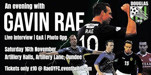 An Evening with Gavin Rae - in aid of Douglas Youth FC | 7 Artillery Ln