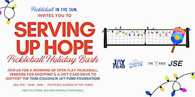 Serving Up Hope: Pickleball Holiday Bash | The Pickle Garden at The Yards