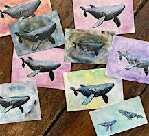Watercolor Whales with Jeanelle Demers | Root Wild Kombucha