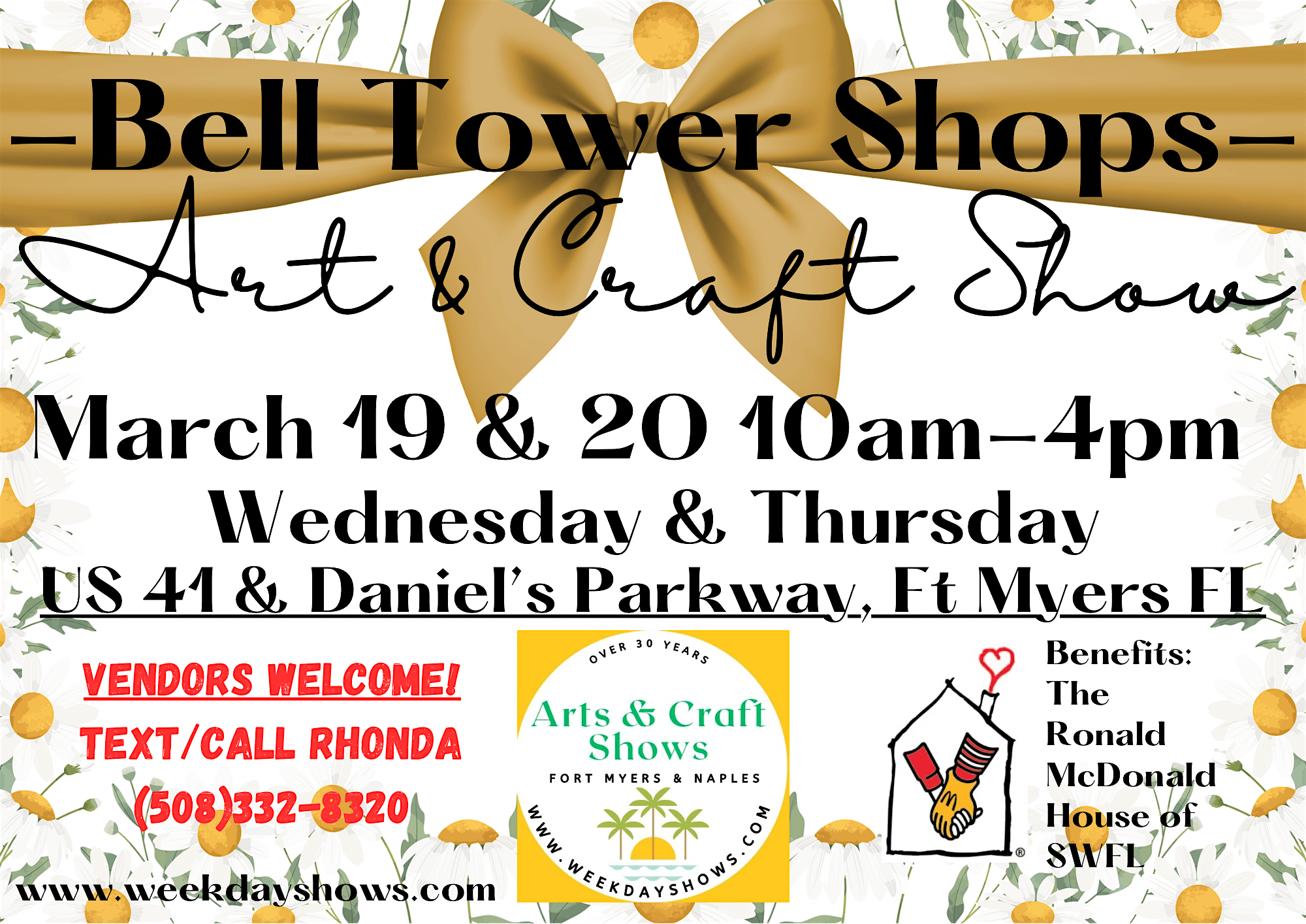16th Bell Tower Spring Arts & Crafts Show | Bell Tower