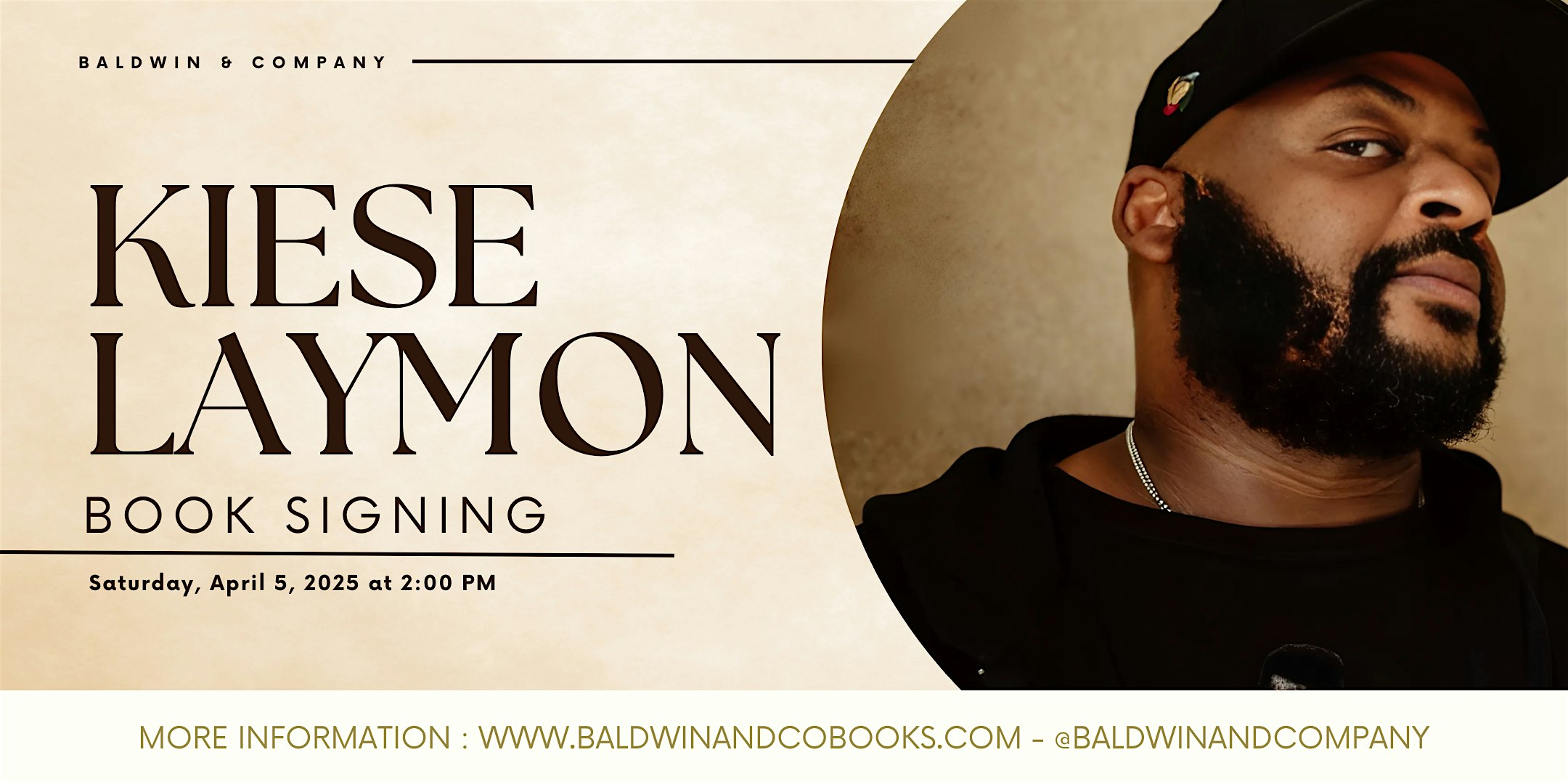 Kiese Laymon Author Talk & Book Signing | 1030 Elysian Fields Ave