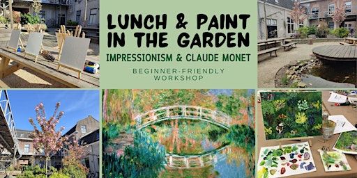 Art in the Garden. Impressionism and Monet Painting Workshop for Beginners | WonderCat
