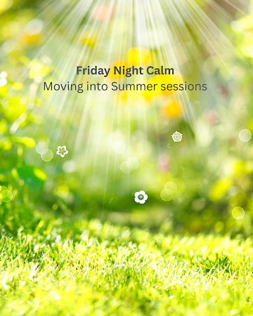 Friday Night Calm meditation classes | Dynamic Neuro physiotherapy Ltd