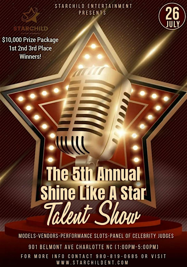 5th Annual Shine Like A Star Talent Show | 901 Belmont Ave