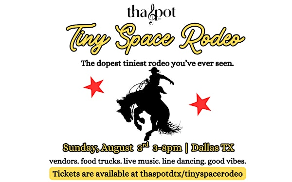 Tiny Space Rodeo: Where Music Meets Culture | Lake Cliff Park