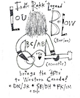 Lou Barlow (solo)w/ Down the Lees (solo) // West Kelowna, BC | Crown & Thieves