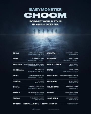 2026-27 BABYMONSTER 澳門演唱會《CHOOM》 | 2026-27 BABYMONSTER WORLD TOUR [춤 (CHOOM)] | 澳門威尼斯人綜藝館