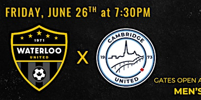 OPL2: Waterloo United Men vs Cambridge United Men | RIM Park