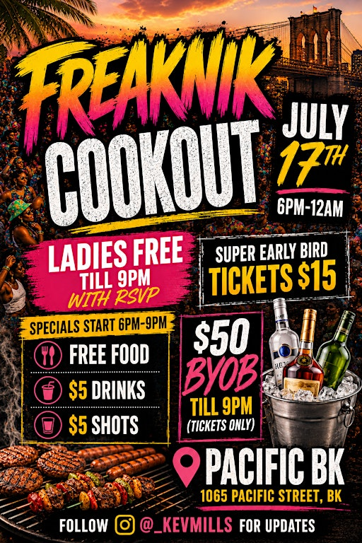 FREAKNIK COOKOUT | Pacific BK