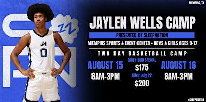 Jaylen Wells Basketball Camp MEMPHIS | Memphis Sports & Events Center