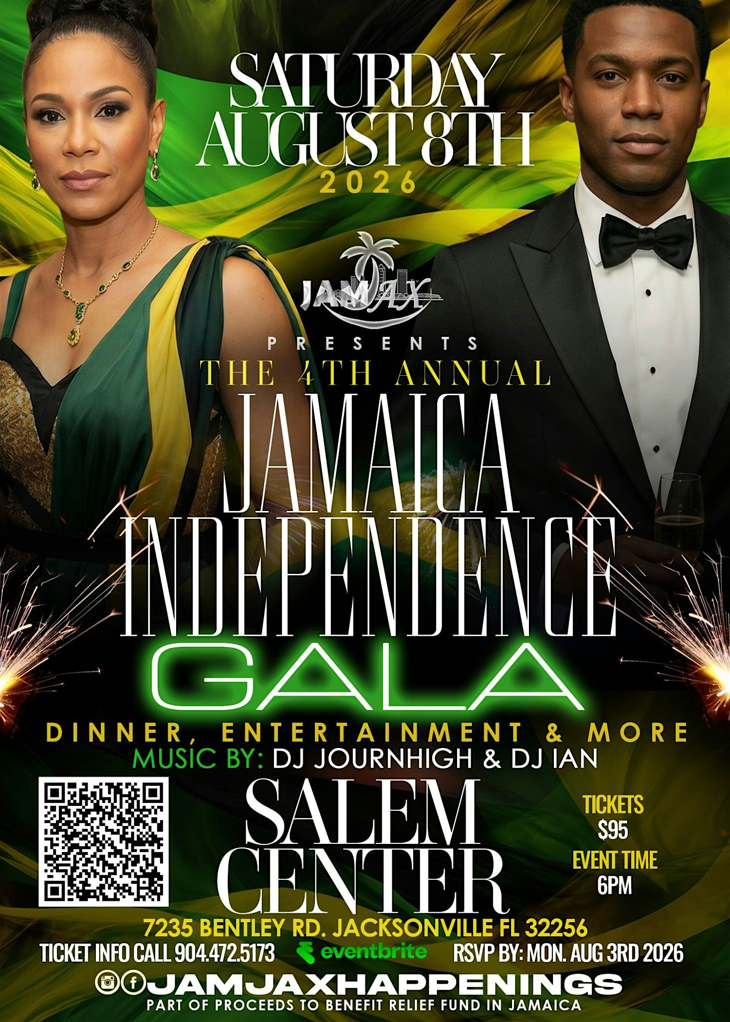 JAMJAX - Jamaica Independence Gala 2026 | The Salem Centre