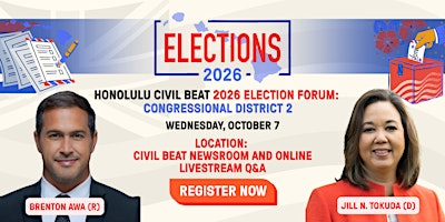 2026 General Election Forum: Congressional District 2 | Civil Beat Newsroom