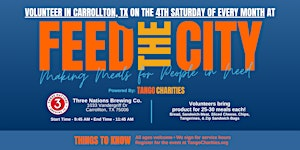 Feed The City Carrollton: Making Meals for People In Need | 3 Nations Brewing