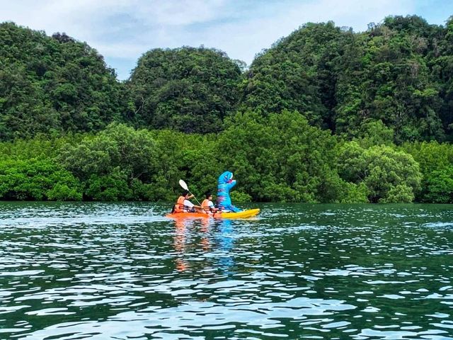 พายเรือคายัค อ่าวท่าเลน​ กระบี่