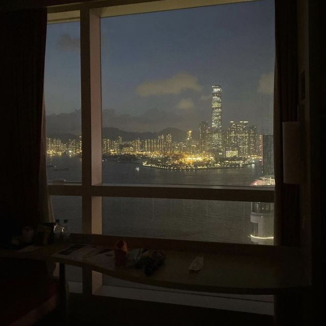 上環酒店staycation 晚餐🥣