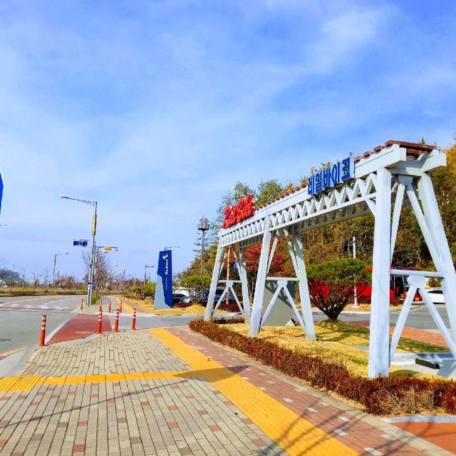 Seaside Rail Biking in Incheon