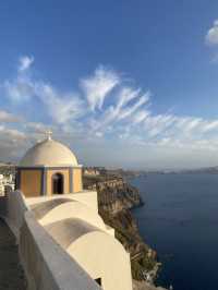 Sunset watching in Fira, Santorini is magical