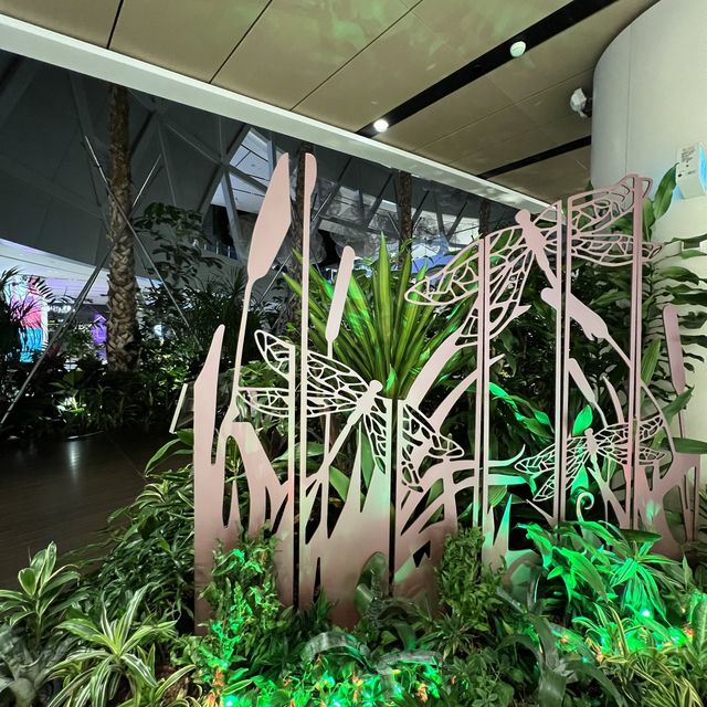 ✈️ Changi Airport mini garden