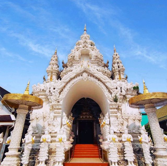 วัดสันป่ายางหลวง วิหารสวย 1 ใน10 วิหารของไทย