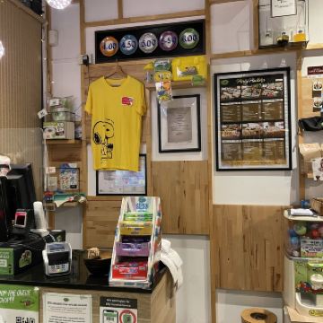 可以品嚐到新鮮美味壽司的“壽司列車”