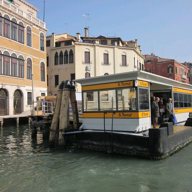 Vaporetto (Passenger Ferry) in Venice