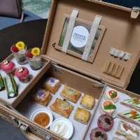 High tea @ Portman's Bar
