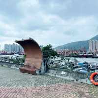 青山灣海濱長廊！