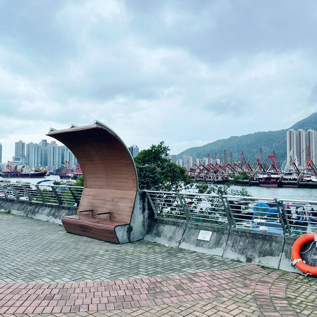 青山灣海濱長廊！