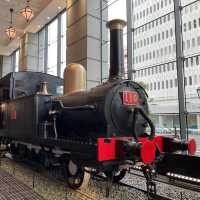 【桜木町】旧横ギャラリーで昔の機関車に感動