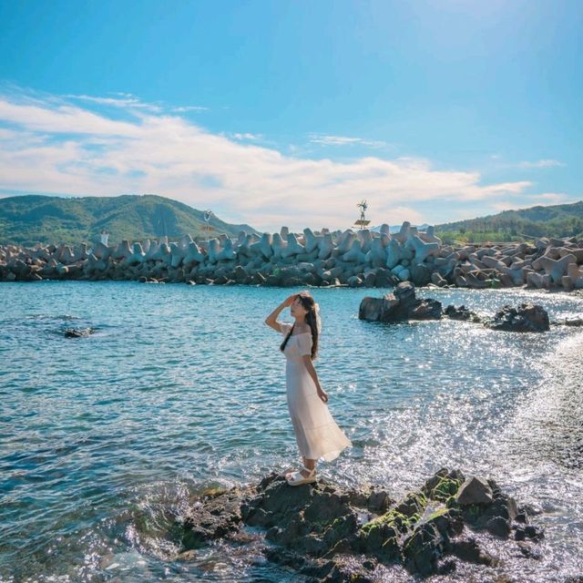 💙파도와 동굴의 조화가 신비로운 자연의 포토존 [경주, 전촌항용굴]