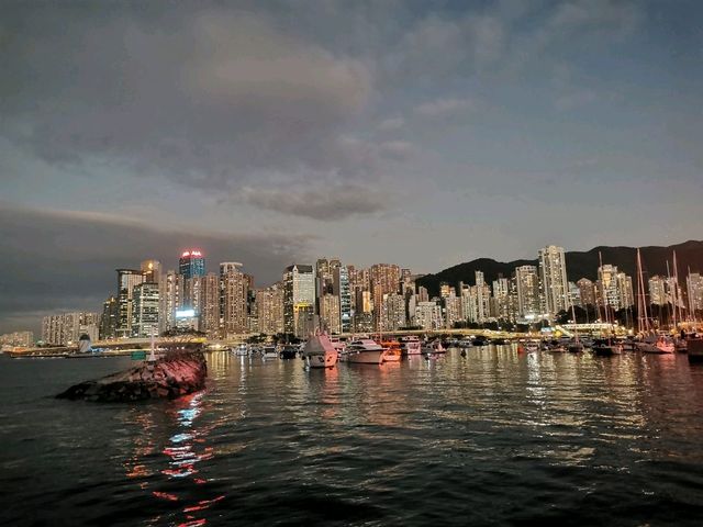 Sunset at the Typhoon Shelter