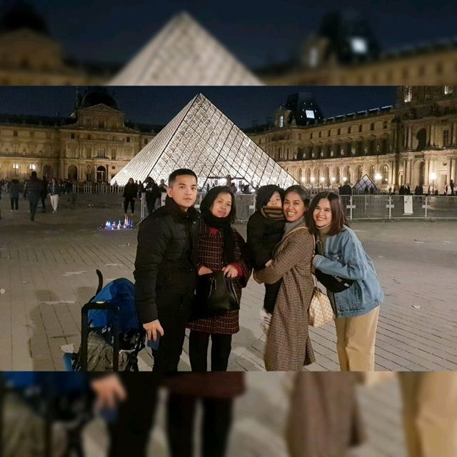 Iconic Louvre Museum