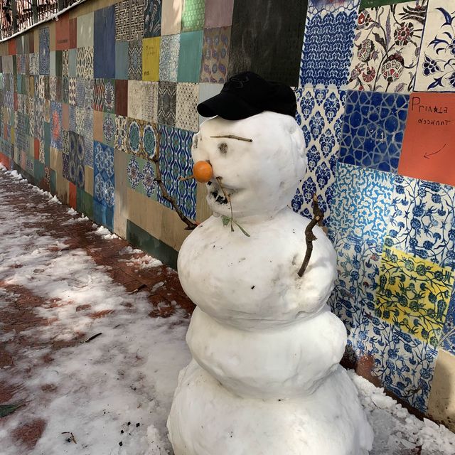 It’s a gorgeous winter in Istanbul