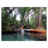 พายเรือคายักสุดตื่นเต้นที่คลองน้ำใส (คลองหรูด)
